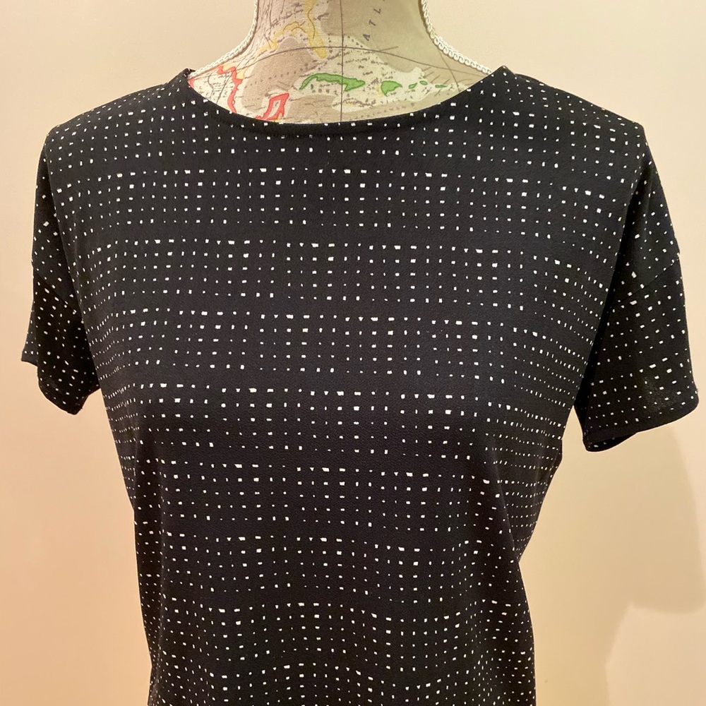 Blouse, short sleeve